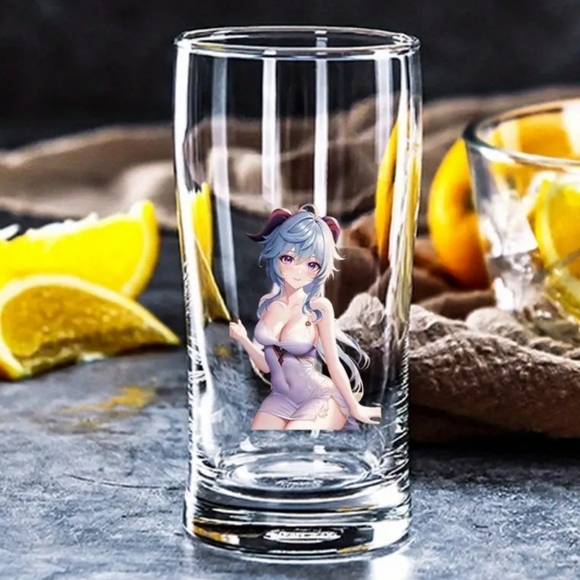 Sticker – Genshin Impact – Ganyu In A Purple Nighty – Weatherproof Vinyl – 3/$20 - Picture 5 of 8